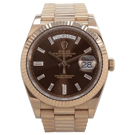 day just oyster rolex rose gold|Rolex day date 40 price.